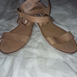 Beige sandals